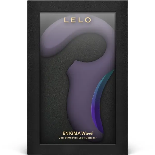 Enigma Wave Dreifach-Vibrationsmassagegerät Cyber Purple von Lelo | Fesselliebe.de