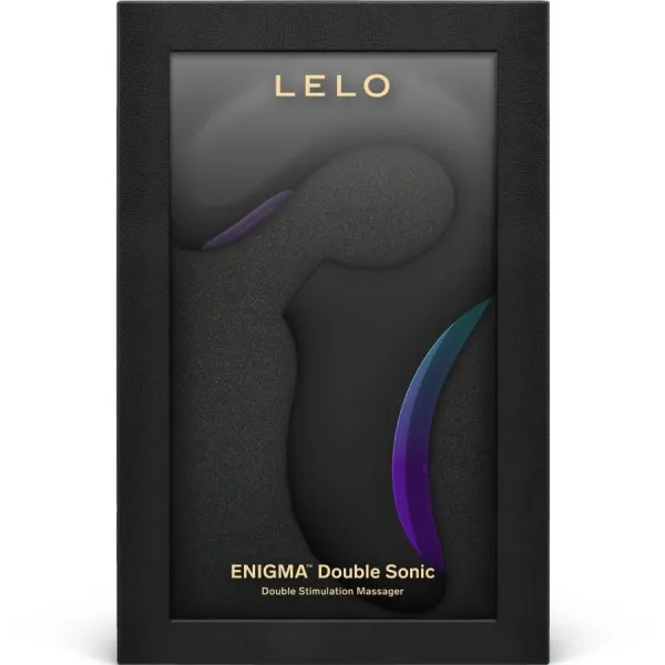 Enigma Doppel-Schallvibrator Point G Schwarz von Lelo | Fesselliebe.de
