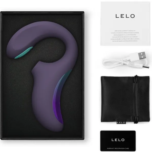 Enigma Doppel-Schallvibrator Point G Cyber Purple von Lelo | Fesselliebe.de