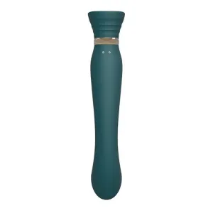 Queen G-Spot Puls Wave Vibe Grün von Zalo