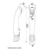 Queen G-Spot Puls Wave Vibe Grün von Zalo | Fesselliebe.de