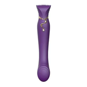 Queen G-Spot Puls Wave Vibe Lila von Zalo