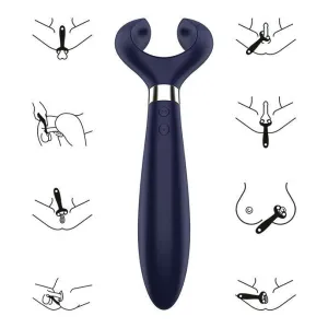 Endless Fun Multi Vibrator 3 Blau von Satisfyer Partner
