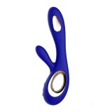 Soraya Wave Vibrator Rabbit Mitternachtblau von Lelo | Fesselliebe.de