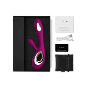 Soraya Wave Vibrator Rabbit Deep Rose von Lelo