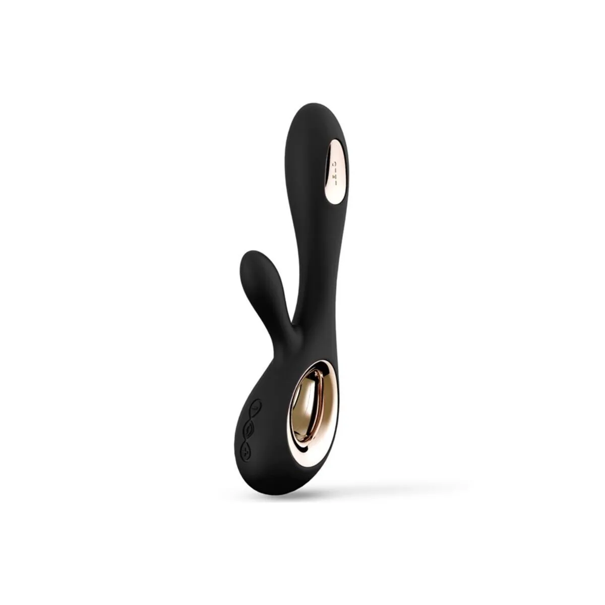 Soraya Wave Vibrator Rabbit Schwarz von Lelo | Fesselliebe.de