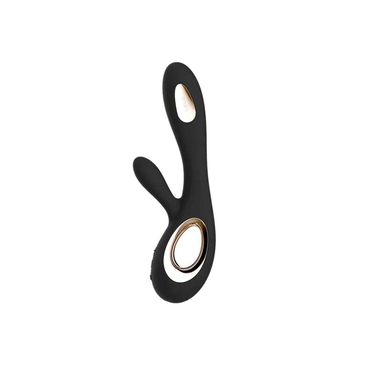 Soraya Wave Vibrator Rabbit Schwarz von Lelo | Fesselliebe.de