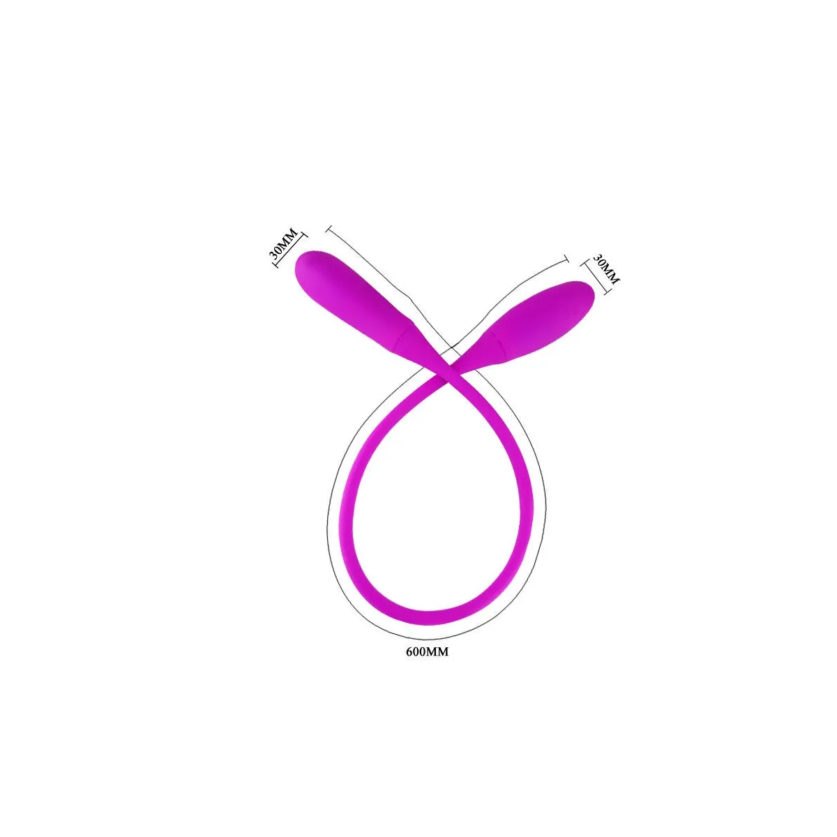 Smart - Snaky Vibe Vibrator 7v + 3 Tickling von Pretty Love Smart | Fesselliebe.de