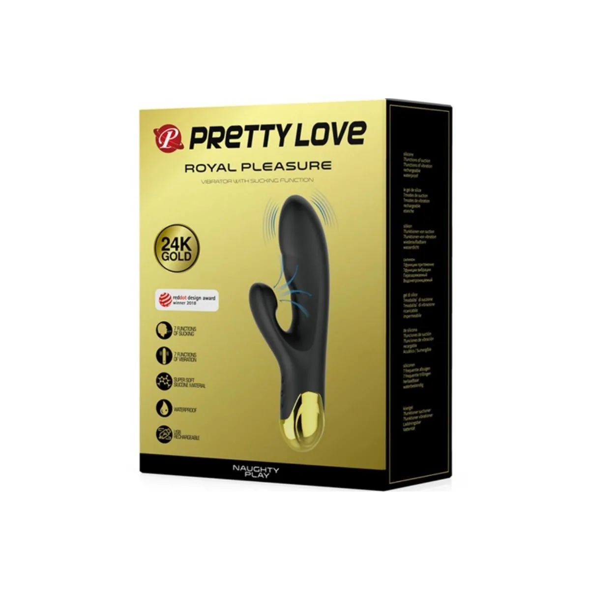 Smartes, Unartiges Spiel mit Vibration und Saug von Pretty Love Smart | Fesselliebe.de