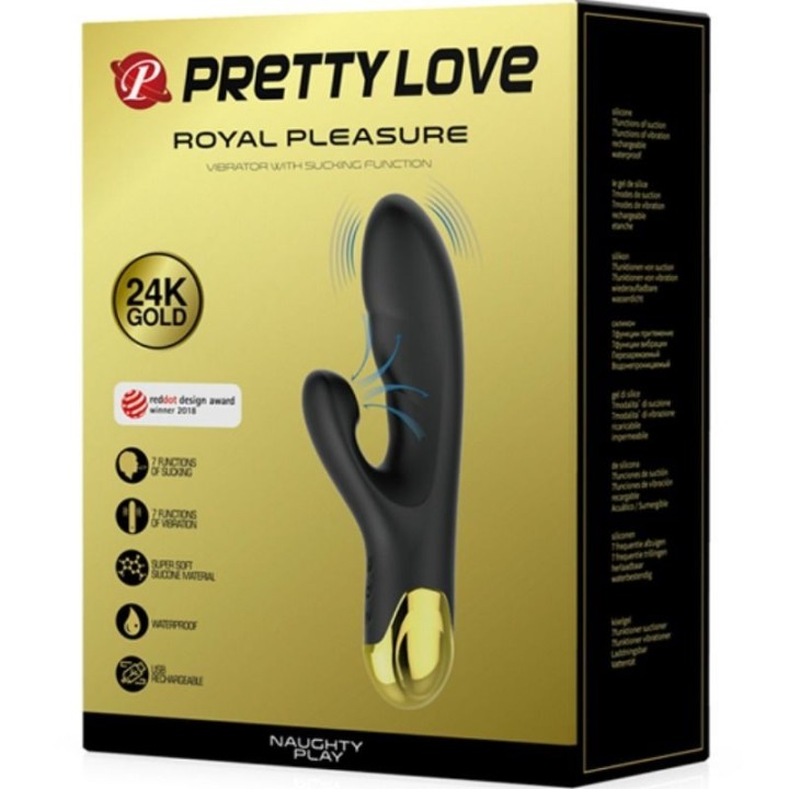 Smartes, Unartiges Spiel mit Vibration und Saug von Pretty Love Smart | Fesselliebe.de