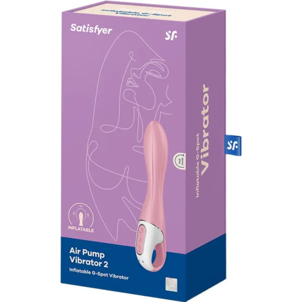 Luftpumpe Vibrator 2 Rosa von Satisfyer Vibrator | Fesselliebe.de