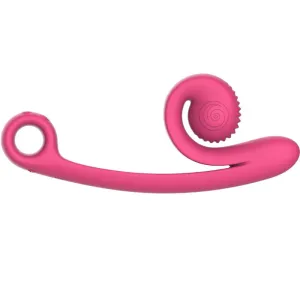 Kurvenvibrator Rosa von Snail Vibe