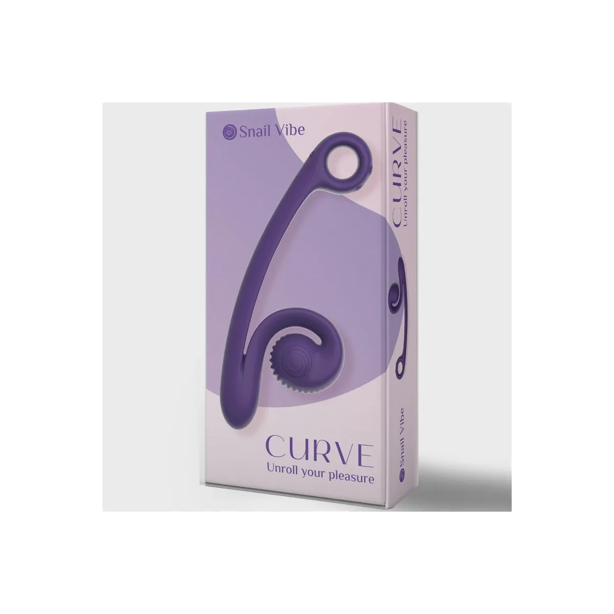 Kurvenvibrator Lila von Snail Vibe | Fesselliebe.de