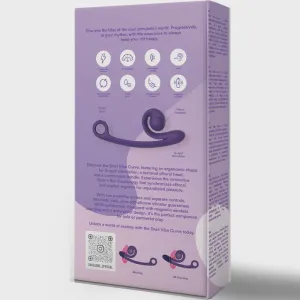 Kurvenvibrator Lila von Snail Vibe