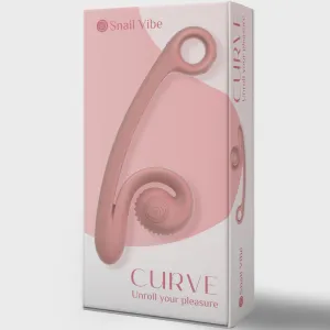 Curve Orange Vibrator von Snail Vibe