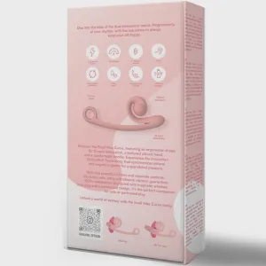 Curve Orange Vibrator von Snail Vibe