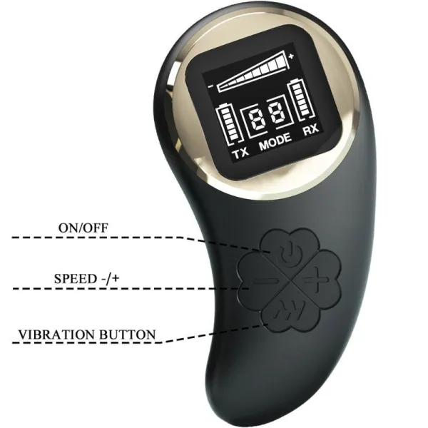 Nathan Double Pleasure Vibrator mit Fernbedienung von Pretty Love C-Type | Fesselliebe.de