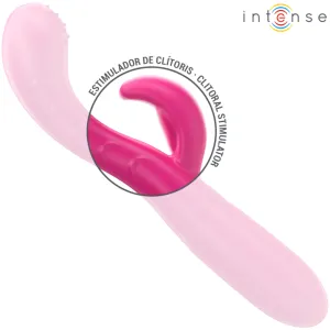 Amara Vibrator mit Stimulierender Zunge 10 Vibrationen Rosa von Intense Fun