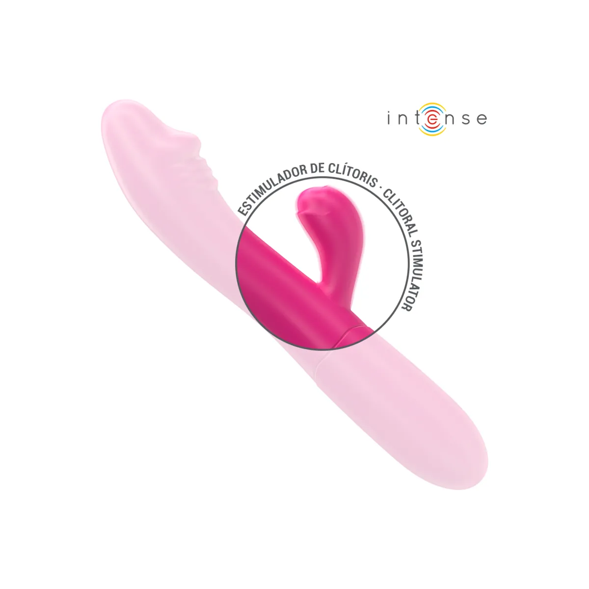 Ivy Flexibler Vibrator 10 Vibrationen mit Stimulierender Zunge Rosa von Intense Fun | Fesselliebe.de