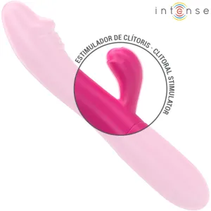 Ivy Flexibler Vibrator 10 Vibrationen mit Stimulierender Zunge Rosa von Intense Fun