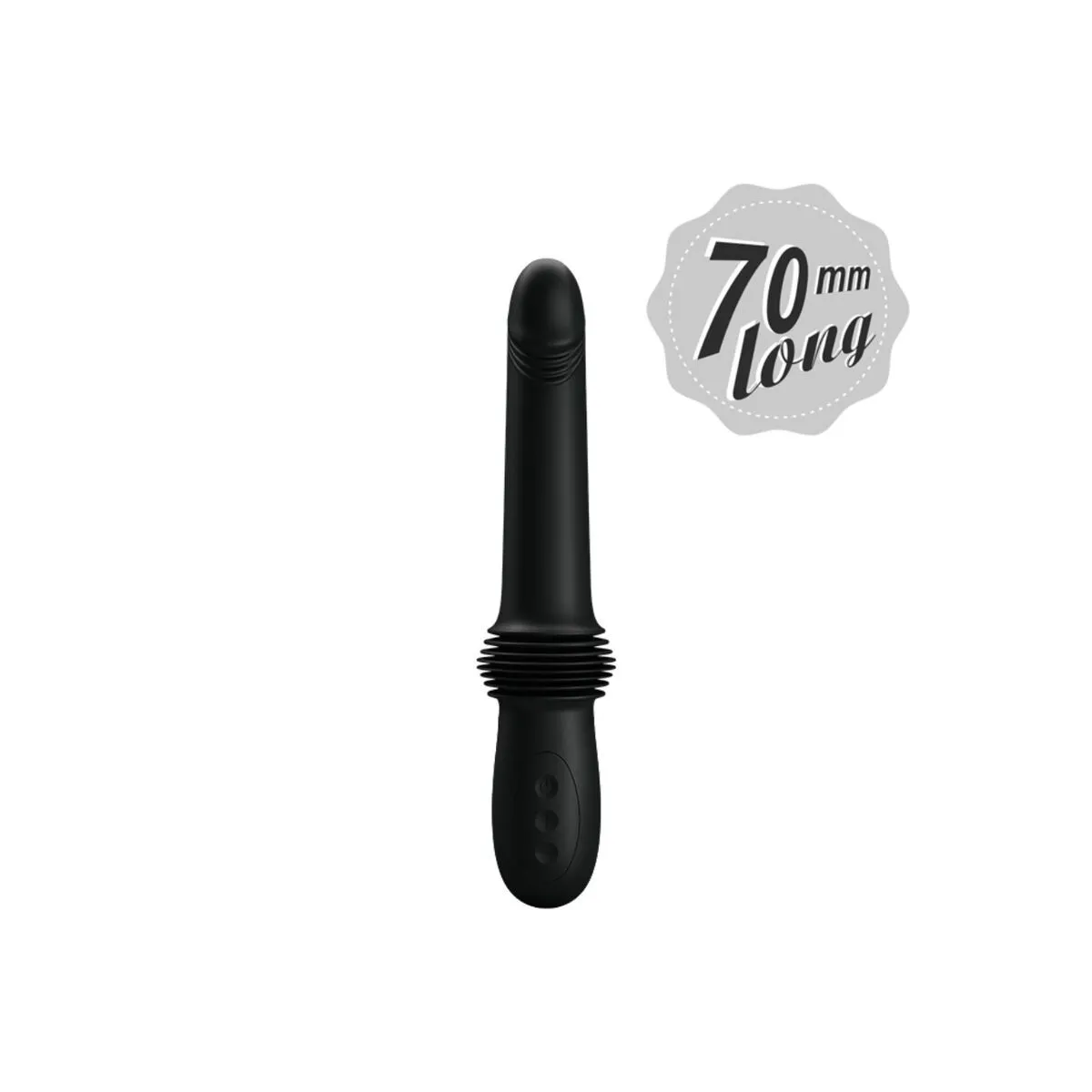 Pazuzu Vibrator 3 Stossmodi Schwarz von Pretty Love | Fesselliebe.de