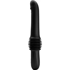 Pazuzu Vibrator 3 Stossmodi Schwarz von Pretty Love