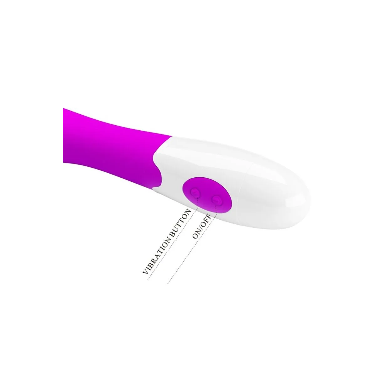 Elemental Vibrator 30 Vibrationsmodi Lila von Pretty Love | Fesselliebe.de