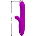 Angelique Multifunktionsvibrator + Klitorisstimulator Lila von Pretty Love