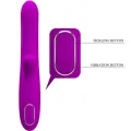 Angelique Multifunktionsvibrator + Klitorisstimulator Lila von Pretty Love