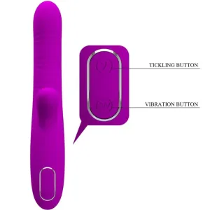 Angelique Multifunktionsvibrator + Klitorisstimulator Lila von Pretty Love
