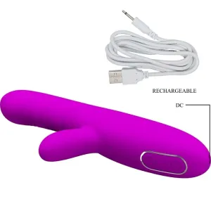 Angelique Multifunktionsvibrator + Klitorisstimulator Lila von Pretty Love