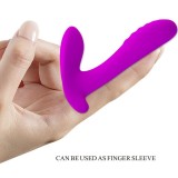 Massager & Vibrator 12 Vibrationen mit Fernbedienung Lila von Pretty Love | Fesselliebe.de