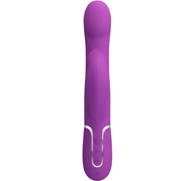 4 In 1 Multifunktionsvibrator & Stimulator Lila von Pretty Love | Fesselliebe.de