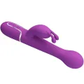 Dejon 3 In 1 Multifunktions-Rabbit-Vibrator Lila von Pretty Love