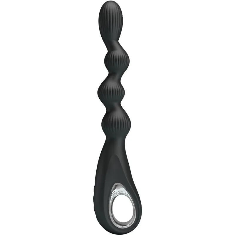 Federer Analvibrator 12 Vibrationen Schwarz von Pretty Love | Fesselliebe.de