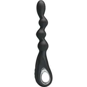 Federer Analvibrator 12 Vibrationen Schwarz von Pretty Love | Fesselliebe.de