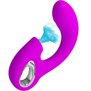 Sibel Sibel G-Spot Vibrator + Klitoris-Stimulator 10 Vibrationen Lila von Pretty Love