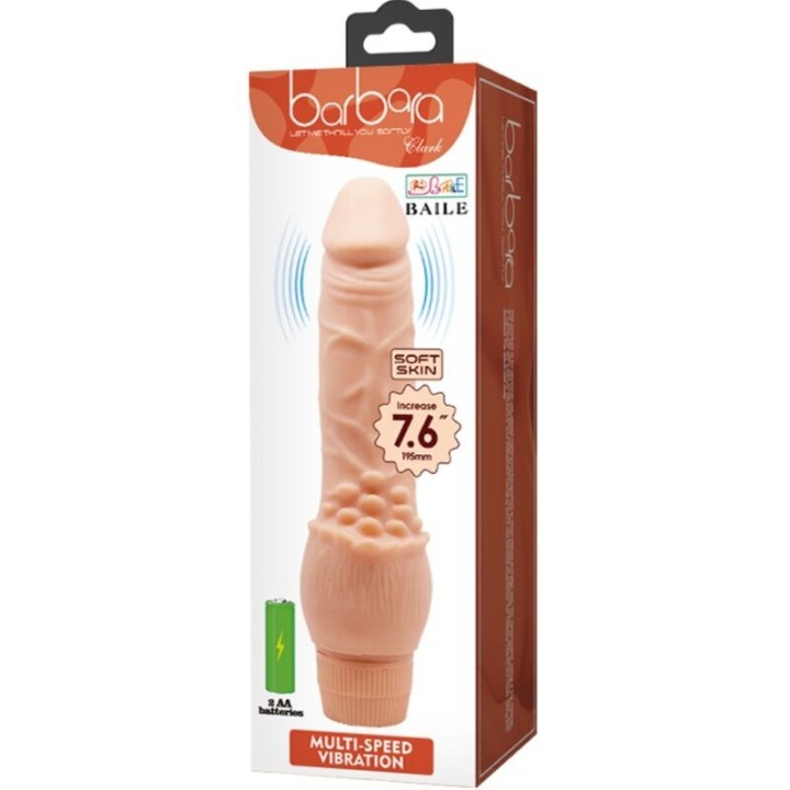 Barbara Realistischer Vibrator 19,5 cm Haut von Baile | Fesselliebe.de
