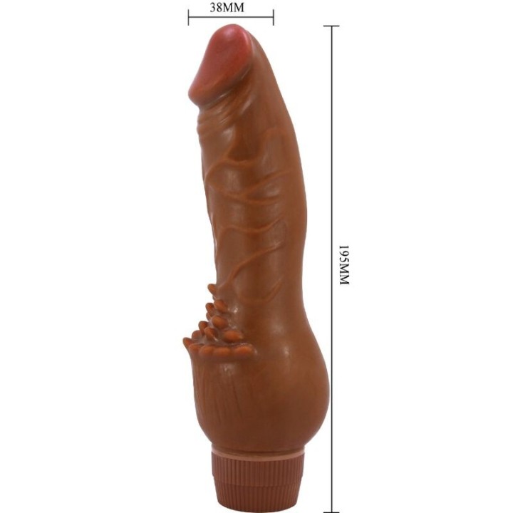 Barbara Realistischer Vibrator 19,5 cm Mulatte von Baile | Fesselliebe.de