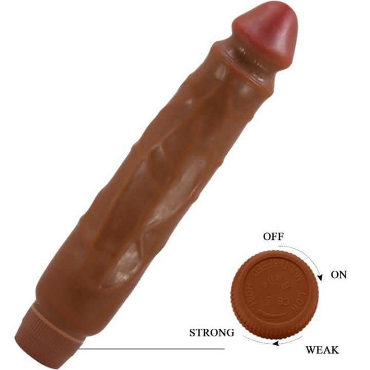 Jack Realistischer Vibrator 26 cm Mulatte von Baile | Fesselliebe.de