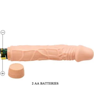 Bob Realistischer Vibrator 22,5 cm Hautfarbe von Baile