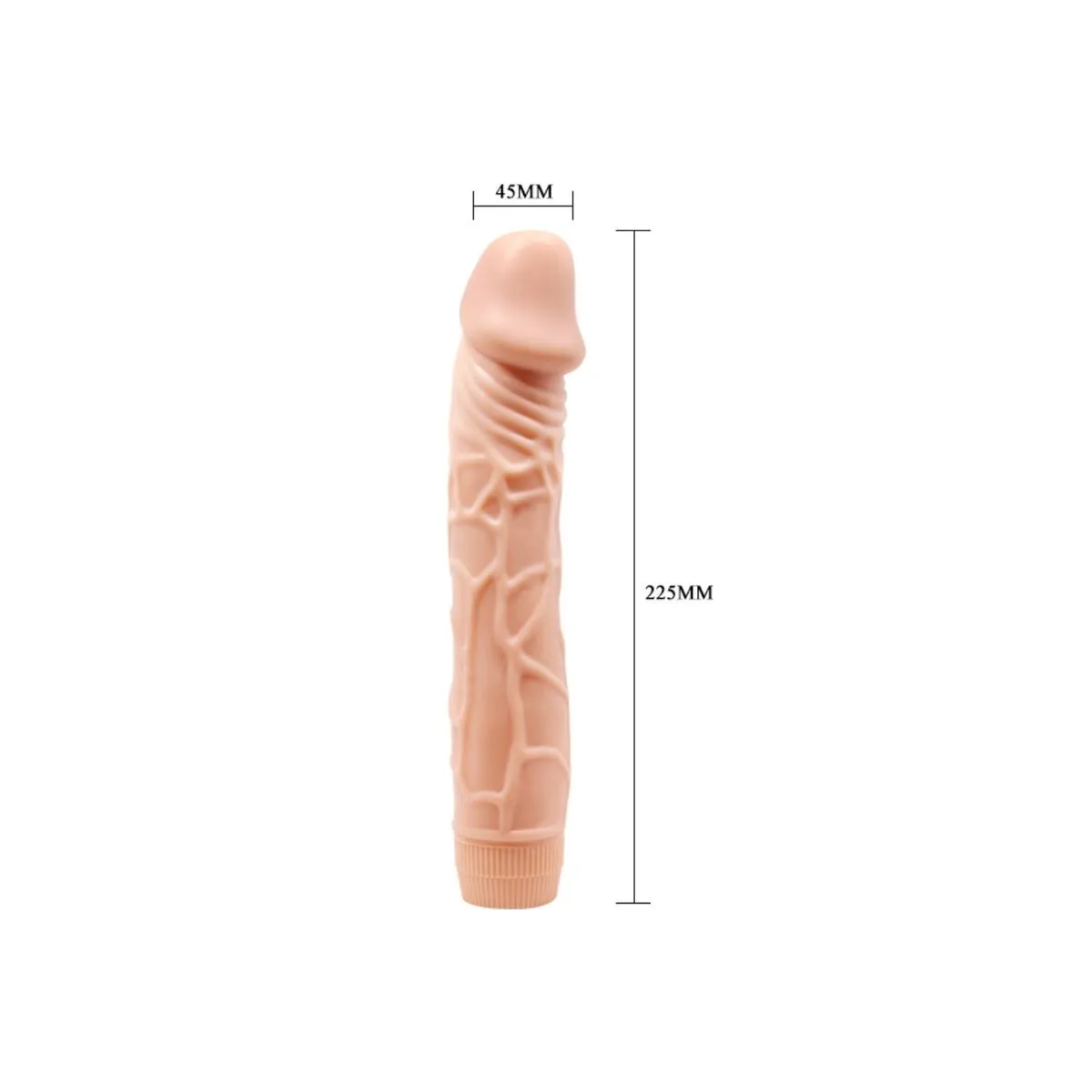 Bob Realistischer Vibrator 22,5 cm Hautfarbe von Baile | Fesselliebe.de