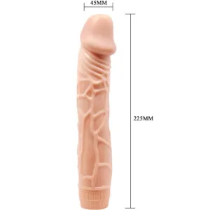 Bob Realistischer Vibrator 22,5 cm Hautfarbe von Baile