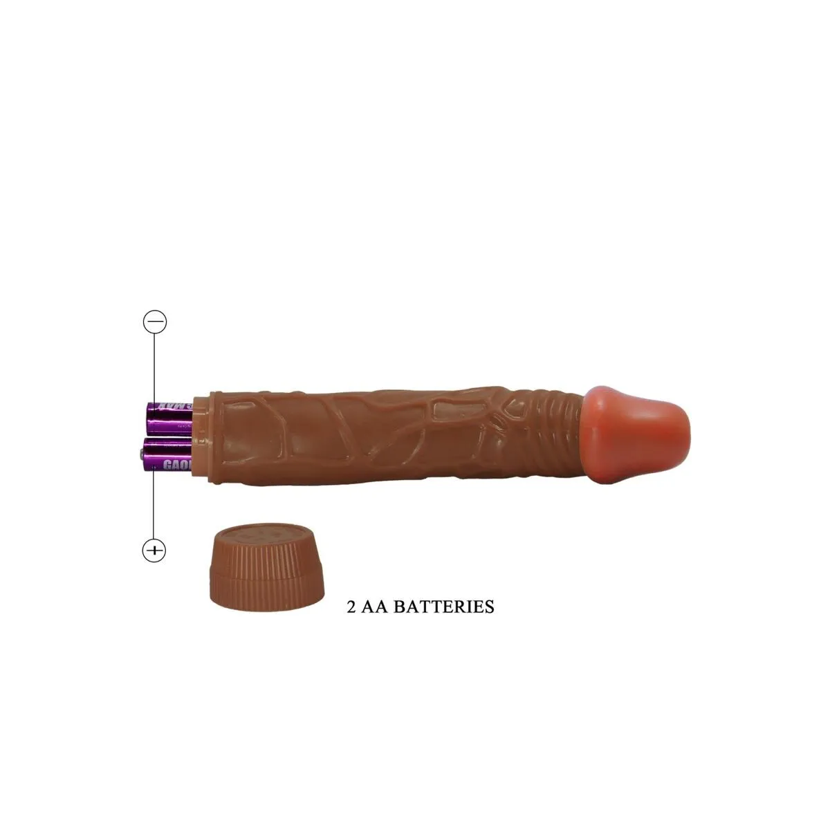 Bob Realistischer Vibrator 22,5 cm Mulatte von Baile | Fesselliebe.de