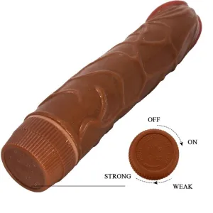 Bob Realistischer Vibrator 22,5 cm Mulatte von Baile