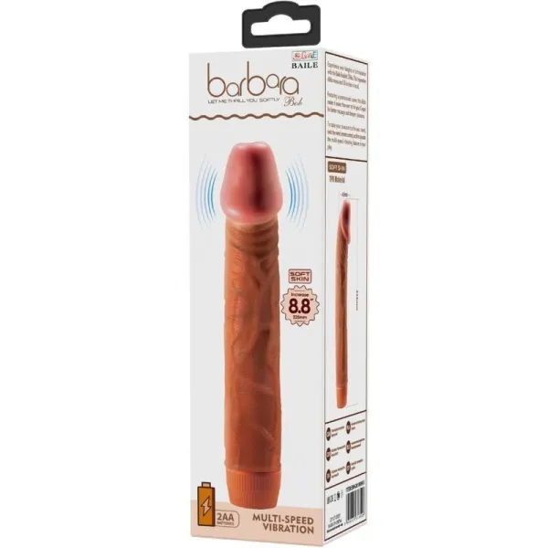 Bob Realistischer Vibrator 22,5 cm Mulatte von Baile | Fesselliebe.de