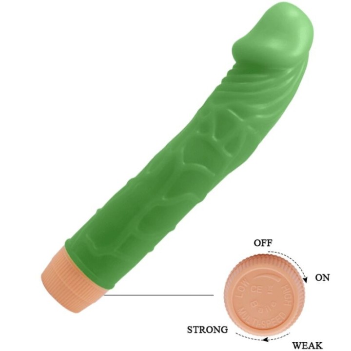 Bill Realistischer Vibrator 22,5 cm Grün von Baile | Fesselliebe.de