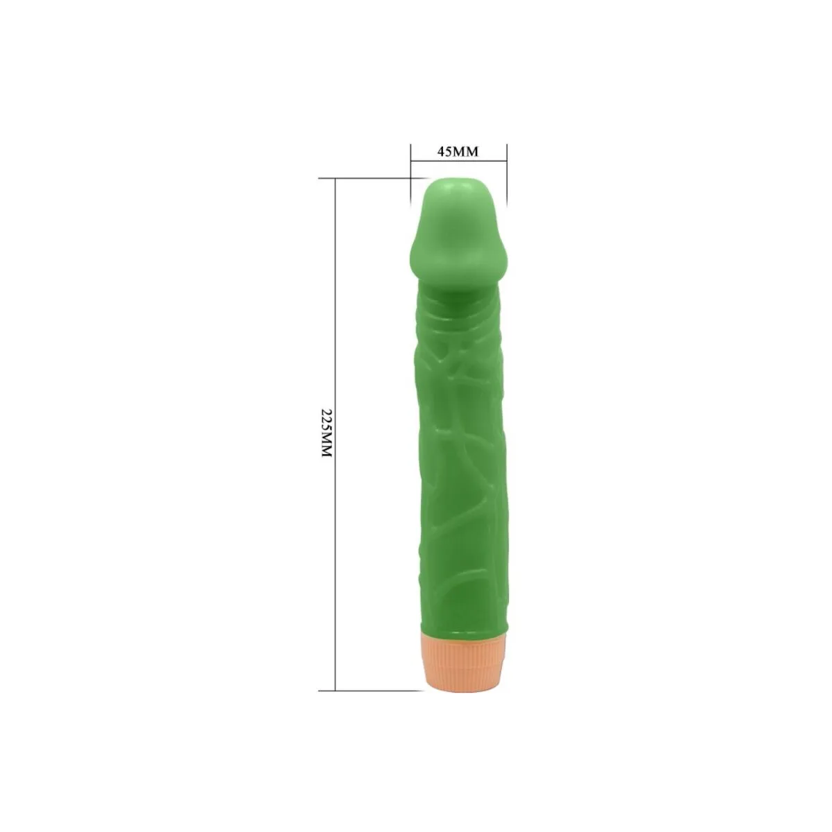 Bill Realistischer Vibrator 22,5 cm Grün von Baile | Fesselliebe.de