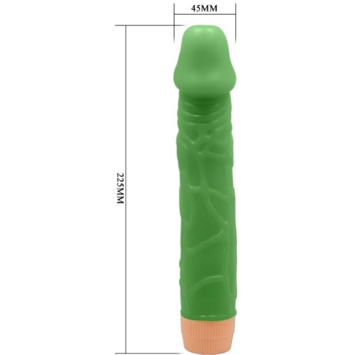 Bill Realistischer Vibrator 22,5 cm Grün von Baile | Fesselliebe.de