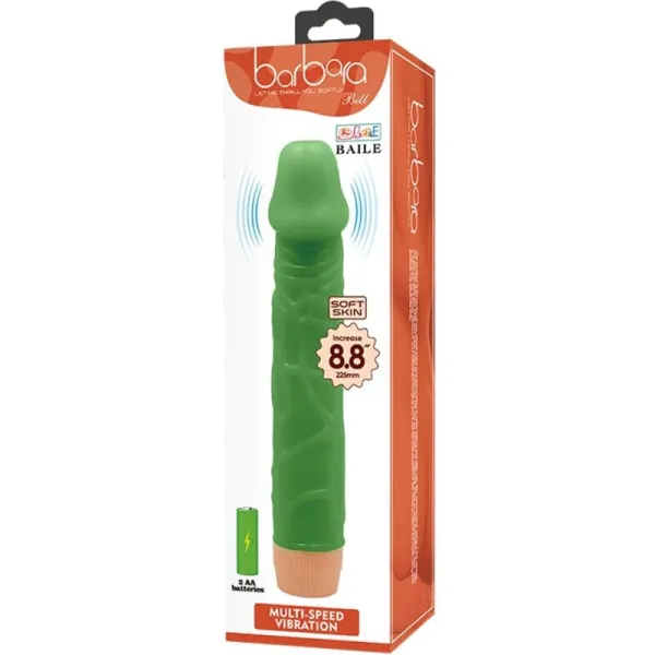 Bill Realistischer Vibrator 22,5 cm Grün von Baile | Fesselliebe.de